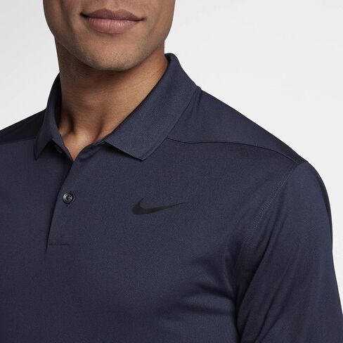 Nike Men's Dry Victory Solid Polo Golf Shirt, College Navy/Black, XX-Large in Kuwait