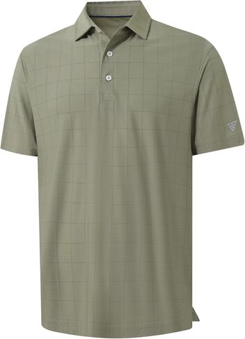 M MAELREG Men's Golf Shirts Short Sleeve Lightweight Performance Moisture Wicking Dry Fit Casual UPF 30+ Polo Shirts for Men in Kuwait