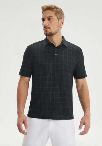 M MAELREG Men's Golf Shirts Short Sleeve Lightweight Performance Moisture Wicking Dry Fit Casual UPF 30+ Polo Shirts for Men in Kuwait