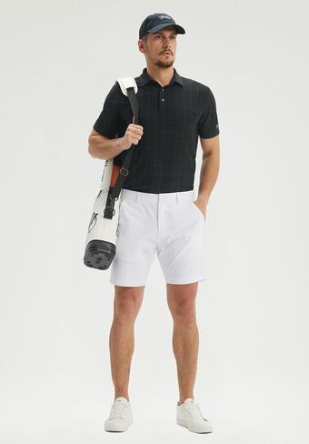 M MAELREG Men's Golf Shirts Short Sleeve Lightweight Performance Moisture Wicking Dry Fit Casual UPF 30+ Polo Shirts for Men in Kuwait