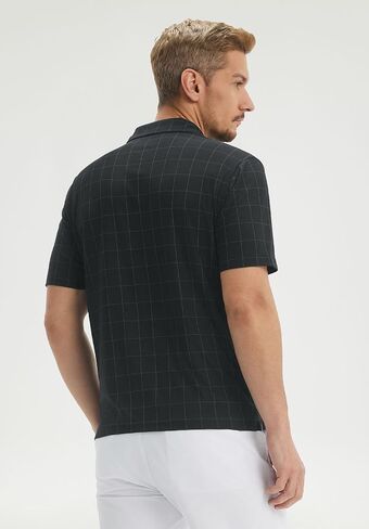 M MAELREG Men's Golf Shirts Short Sleeve Lightweight Performance Moisture Wicking Dry Fit Casual UPF 30+ Polo Shirts for Men in Kuwait