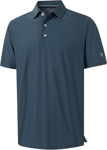 M MAELREG Men's Golf Shirts Short Sleeve Lightweight Performance Moisture Wicking Dry Fit Casual UPF 30+ Polo Shirts for Men in Kuwait