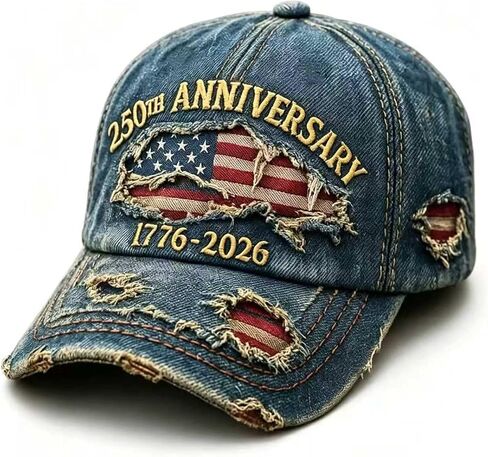 America 250th Anniversary Hat 250 Anniversary USA Hat Baseball Cap, 1776-2026 America 250 Merchandise in Saudi Arabia