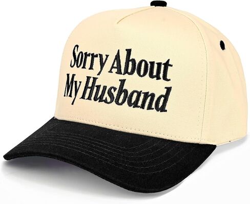 Premium Embroidered Hat | Sorry About My Husband Hat in Kuwait