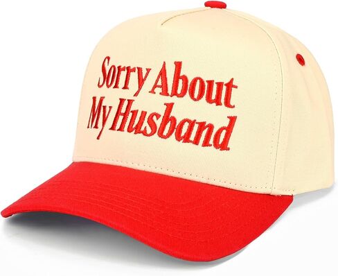 Premium Embroidered Hat | Sorry About My Husband Hat in Kuwait