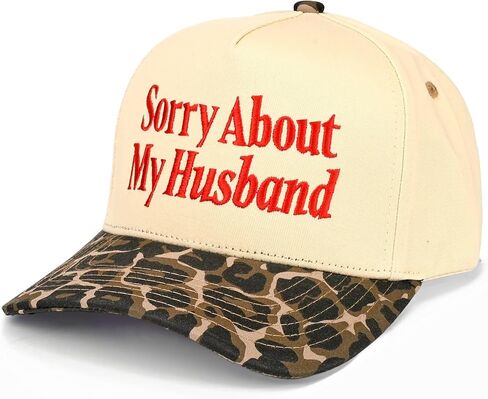 Premium Embroidered Hat | Sorry About My Husband Hat in Kuwait
