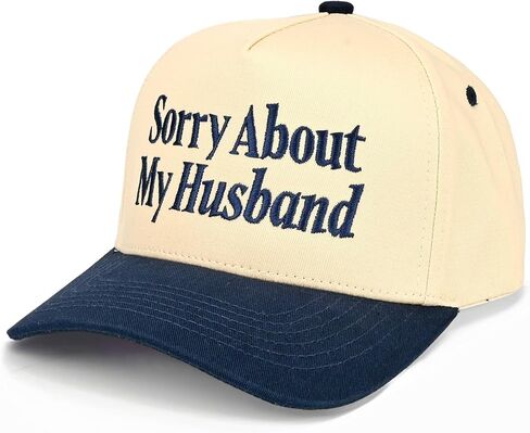 Premium Embroidered Hat | Sorry About My Husband Hat in Kuwait