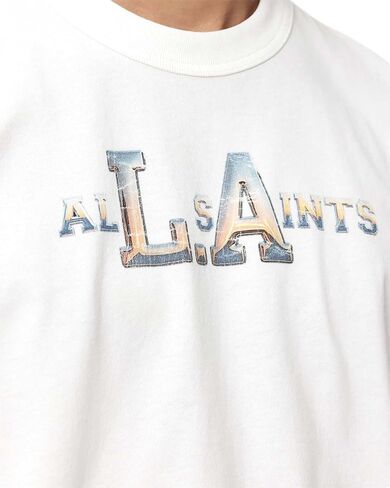 AllSaints Angelino Short Sleeve Crew in Kuwait