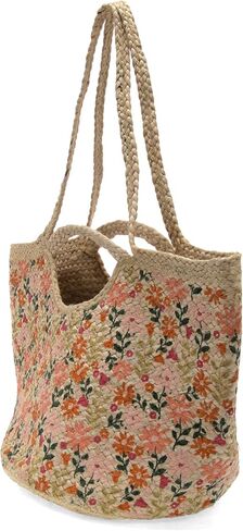Joy Susan M6039 Womens Jute Tote Bag Shoulder Handbag in Kuwait