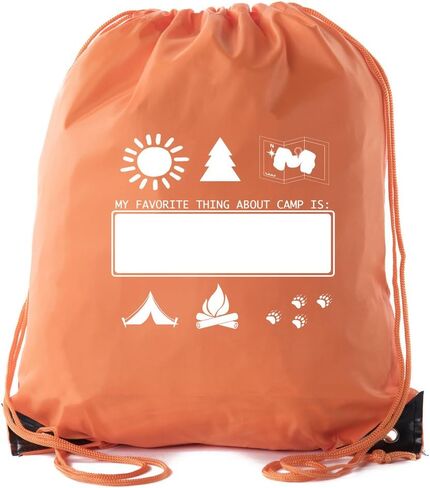 Mato & Hash Camping Drawstring backpack for Birthday parties and Summer Camp in Kuwait