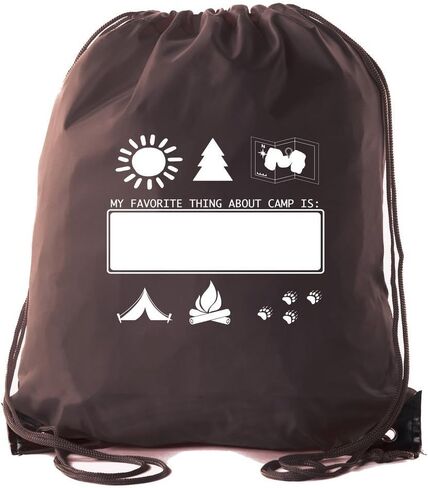 Mato & Hash Camping Drawstring backpack for Birthday parties and Summer Camp in Kuwait
