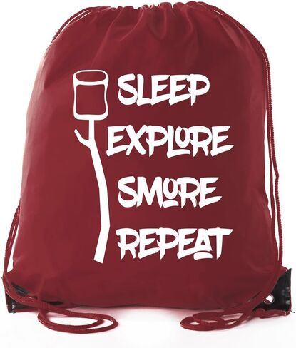 Mato & Hash Camping Drawstring backpack for Birthday parties and Summer Camp in Kuwait