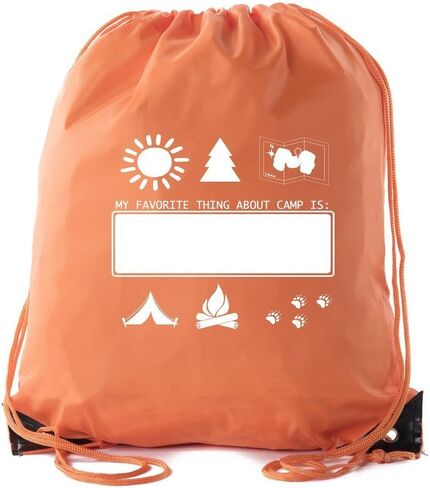 Mato & Hash Camping Drawstring backpack for Birthday parties and Summer Camp in Kuwait