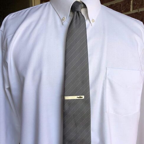 Trout Tie Bar – Handmade Stainless Steel Fishing Tie Clip for Men, Fly Fisherman Gift, Outdoor Sportsman Accessories in Kuwait