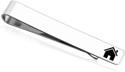 Tieclip for Fireman Golfer Pilot Realtor Birthday Bday Gifts Stainless Steel Tie Bar for Men Necktie Accessories in Kuwait