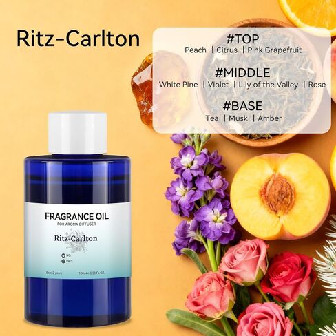 JEPEErbz Ritz Carlton Hotel Scent Essential Oil (100ml / 3.4oz), Essential Oils for Diffuser, Natural & Long-Lasting, Luxury Hotel Scent, Inspired by Premium Hospitality in Saudi Arabia