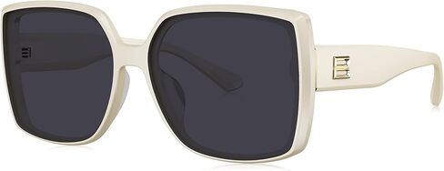 BOLON Women Elegant Oversized Nylon Lens Polarized UV400 Sunglasses BL3232 61mm, Exclusive Eyewear Brand of EssilorLuxottica in Saudi Arabia