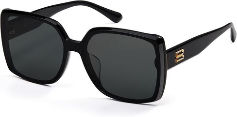 BOLON Women Elegant Oversized Nylon Lens Polarized UV400 Sunglasses BL3232 61mm, Exclusive Eyewear Brand of EssilorLuxottica in Saudi Arabia