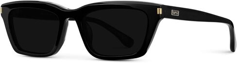 نظارات WearMe Pro WMP - نظارة شمسية مستطيلة مستقطبة على شكل عين القطة للسيدات: إطار ضيق لامع، نمط يومي أنيق in Kuwait