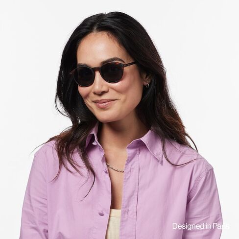 IZIPIZI SUN #D Sunglasses Men & Women Square Biobased Frame, Anti-Scratch Grey Lenses, 100% UV Category 3 Protection w/Pouch in Saudi Arabia