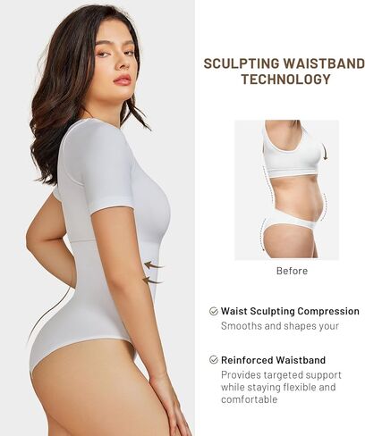 MERYOSZ Shapewear for Women Tummy Control Seamless Body Shaper Slimming Bodysuit in Saudi Arabia