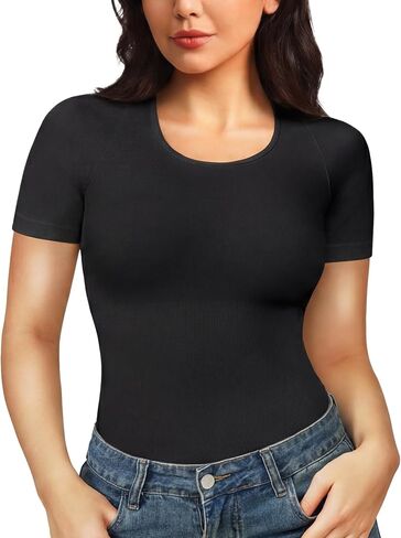MERYOSZ Shapewear for Women Tummy Control Seamless Body Shaper Slimming Bodysuit in Saudi Arabia
