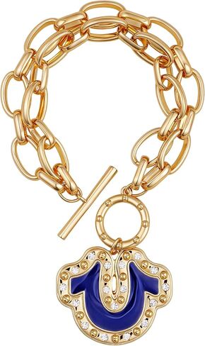 True Religion Toggle Bracelet with Horseshoe Charm in Saudi Arabia