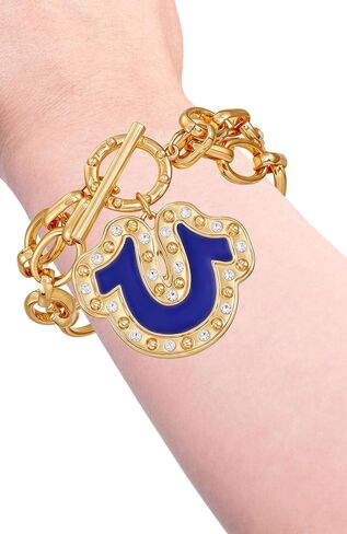 True Religion Toggle Bracelet with Horseshoe Charm in Saudi Arabia