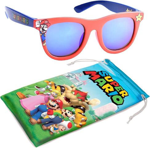 Sun-Staches Super Mario Sunglasses x2 - Mario and Luigi - Comfortable, & Durable UV-Protective Sunglasses in Kuwait