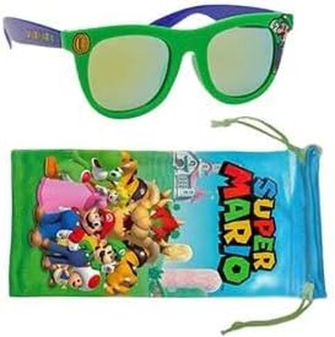 Sun-Staches Super Mario Sunglasses x2 - Mario and Luigi - Comfortable, & Durable UV-Protective Sunglasses in Kuwait