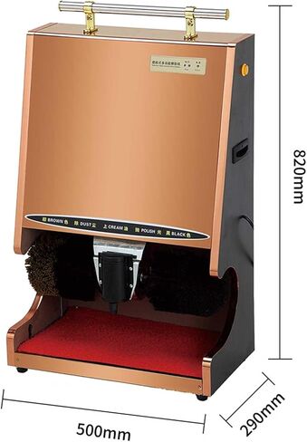 Electric Shoe Shine Polisher - Automatic Induction with Double Brushes, Overheating Protection, Smooth Operation for Home and Commercial Use in Kuwait
