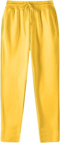 Mens Baggy Sweatpants Baggy Casual Straight Wide Leg Fleece Sweat Pants Athletic Workout Gym Jogger with Pockets in Saudi Arabia