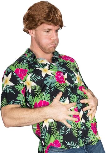 80s Adventure Movie Chunk Shuffle Hawaiian Shirt Halloween Costume Cosplay in Kuwait