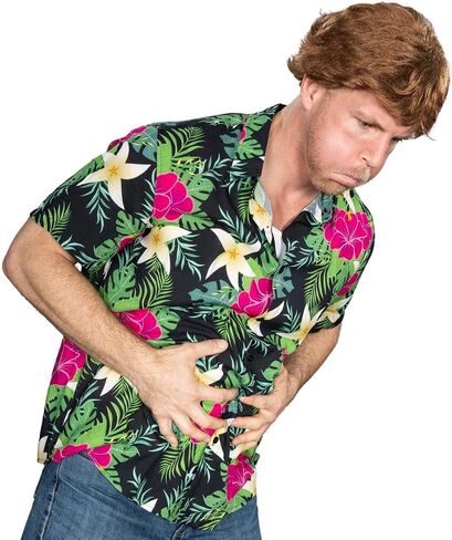80s Adventure Movie Chunk Shuffle Hawaiian Shirt Halloween Costume Cosplay in Kuwait