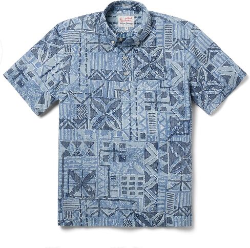 Reyn Spooner Tahitian Cotton Hawaiian Aloha Shirt - Classic Fit 4-Button Placket in Saudi Arabia