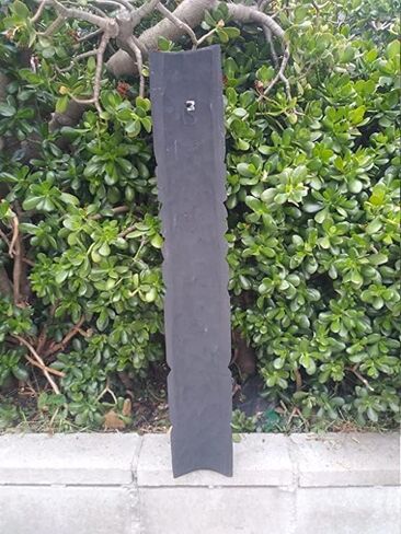 تيكي توتم هاوايان ثلاثة وجه اللسان قناع الخشب الاستوائية بار فناء ديكور 39 "× 6" in Kuwait