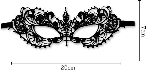 GLADFRESIT Elegant Ladies Lace Mask Luxury Venice Masquerade Sexy Masks for Halloween, Masquerade and Ballroom Events in Saudi Arabia