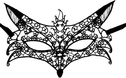 GLADFRESIT Elegant Ladies Lace Mask Luxury Venice Masquerade Sexy Masks for Halloween, Masquerade and Ballroom Events in Saudi Arabia