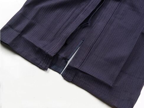 Kendo Gi Keikogi Cotton, Martial Arts Uniforms Jacket Kendo Kimono Tops Shirts Costumes - Navy Blue 6'3"/ 190cm in Kuwait