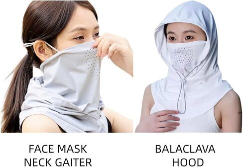 Cooling Balaclava Face Mask Sun UV Protection Hood Full Head Mask Face Cover with Breathable Holes for Cycling Fishing in Saudi Arabia