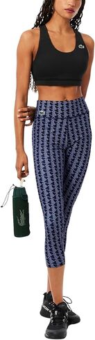 Lacoste Women's Ultra Dry Printed Stretch Sport Leggings in Kuwait
