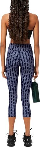 Lacoste Women's Ultra Dry Printed Stretch Sport Leggings in Kuwait