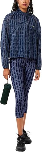 Lacoste Women's Ultra Dry Printed Stretch Sport Leggings in Kuwait