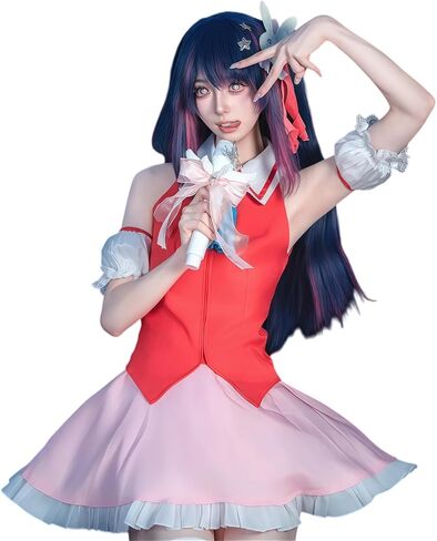 Hoshino Ai Cosplay Rubii Aquamarin Cosplay Costume for Adult in Saudi Arabia