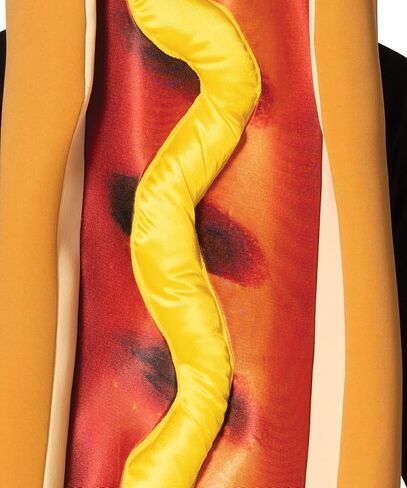Hot Dog on a Bun Costume Ultimate Grilled Hot Dog, Women and Men, Adult One Size in Kuwait