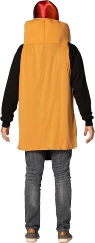 Hot Dog on a Bun Costume Ultimate Grilled Hot Dog, Women and Men, Adult One Size in Kuwait