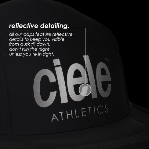 Ciele Athletics GOCap - Premium Washable Moisture Wicking Hat with Sun Protection, 5-Panel Knit Running Hat in Saudi Arabia