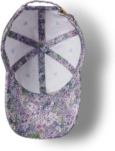 RIFLE PAPER CO. Mimi Baseball Cap Women's Baseball Hat, Classic Six-Panel Floral Print Cap with Adjustable Strap, Made from 100% Cotton, One Size Fits All in Kuwait