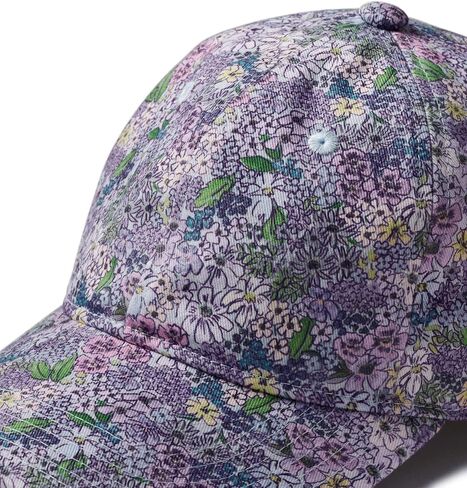 RIFLE PAPER CO. Mimi Baseball Cap Women's Baseball Hat, Classic Six-Panel Floral Print Cap with Adjustable Strap, Made from 100% Cotton, One Size Fits All in Kuwait