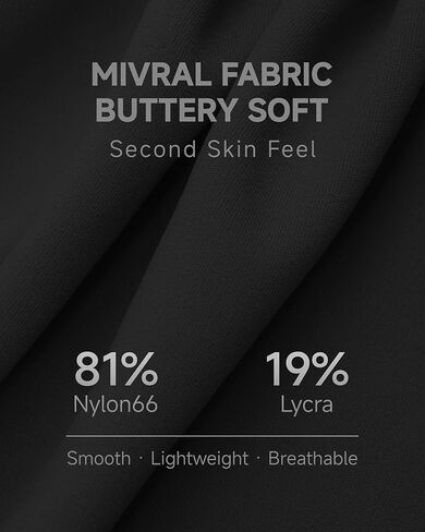 Buttery Soft Second-Skin Mivral High Waisted Yoga Leggings for Women 7/8 Lounge Pants Everyday Wear in Saudi Arabia